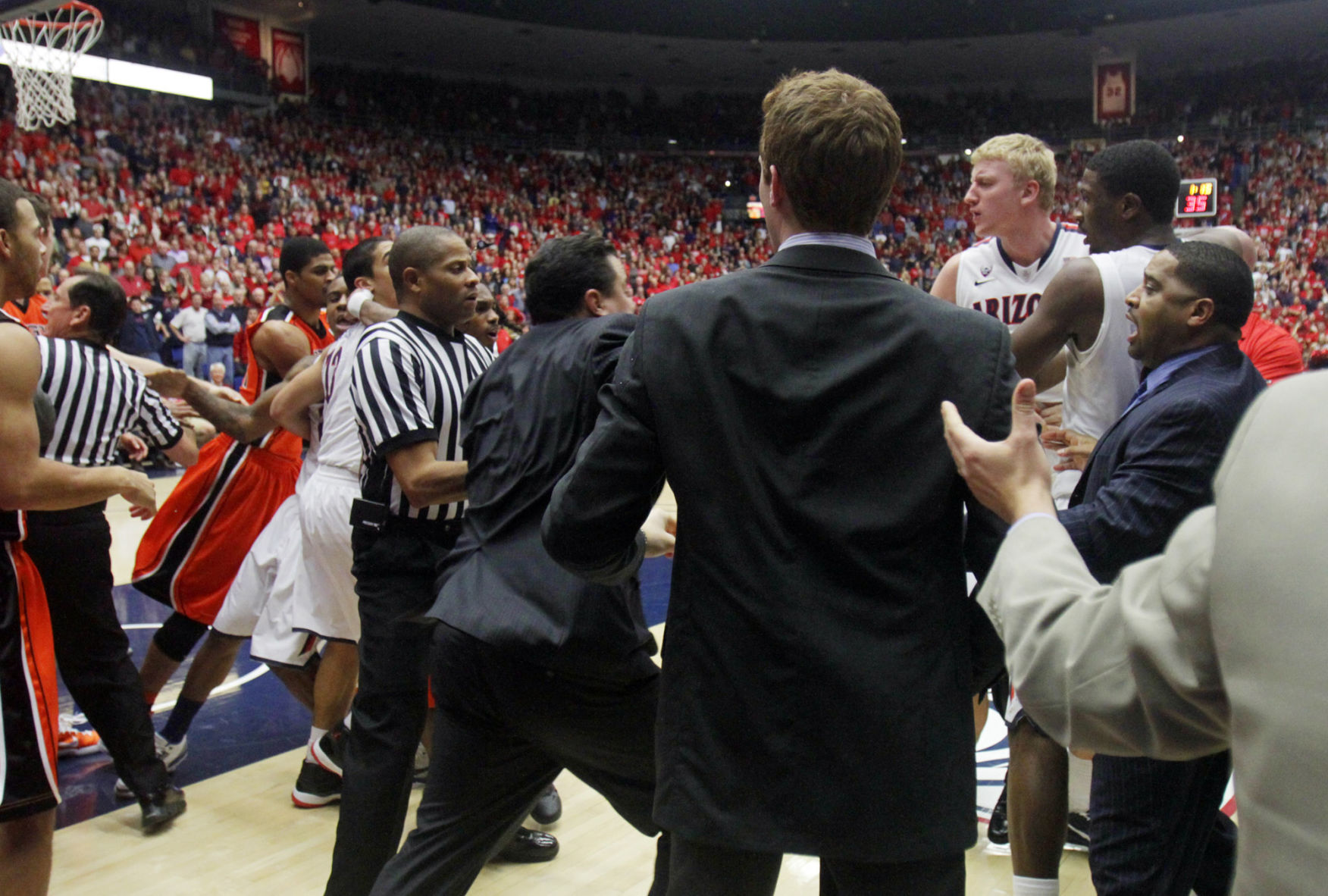 Arizona basketball coach Sean Miller